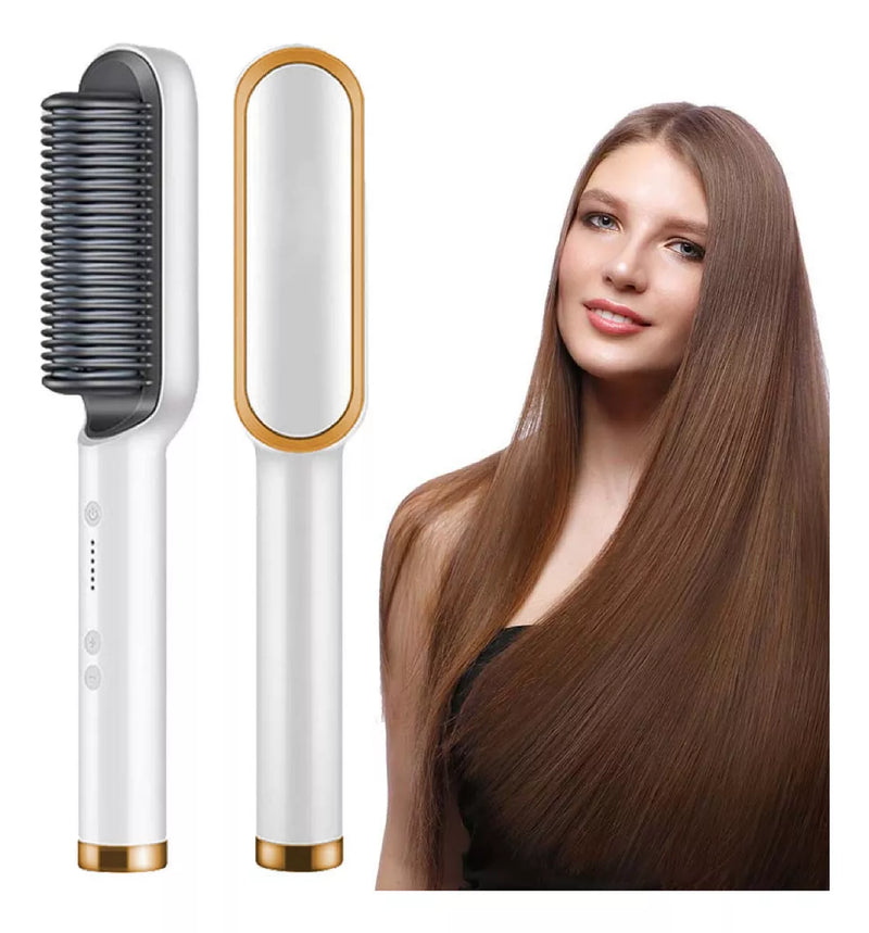 Cepillo Profissional Alisador de Cabello 2 en 1 - GlamHair®