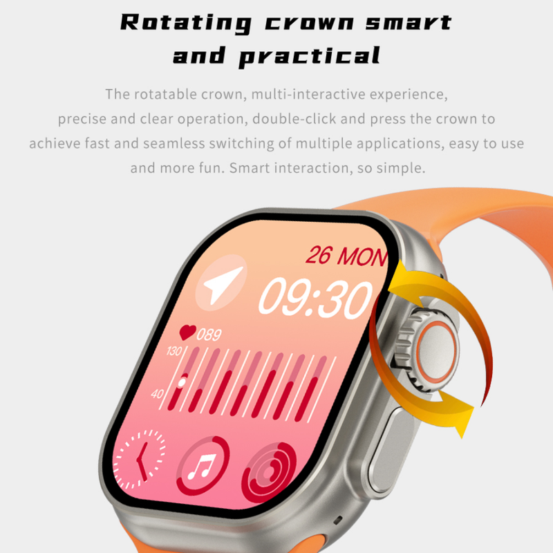 Reloj Smartwatch Bluetooth K800 Ultra