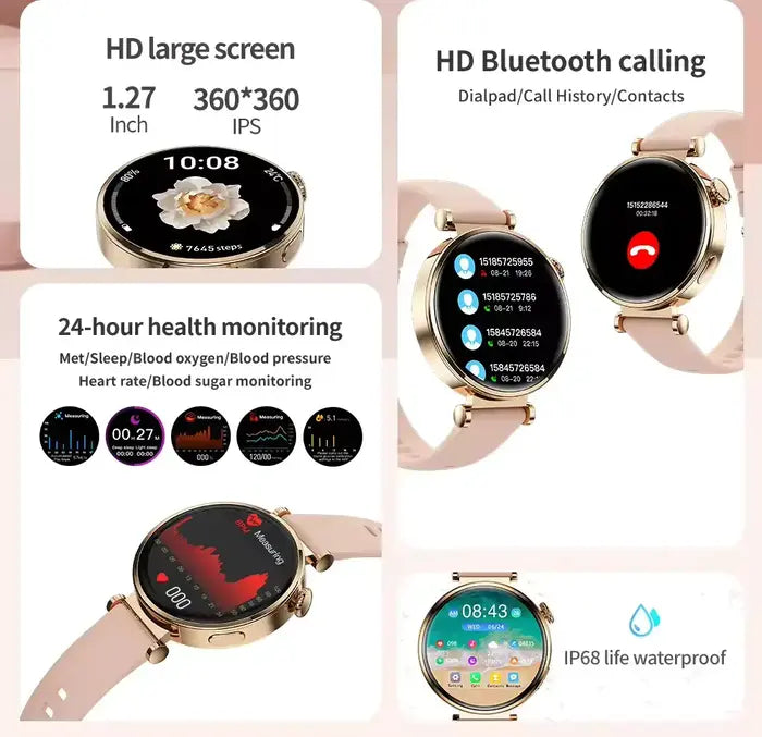 SmartWatch Para Mujer GT4 Mini HD Amoled
