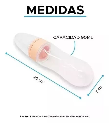 Cuchara Alimentacion Bebe Silicona