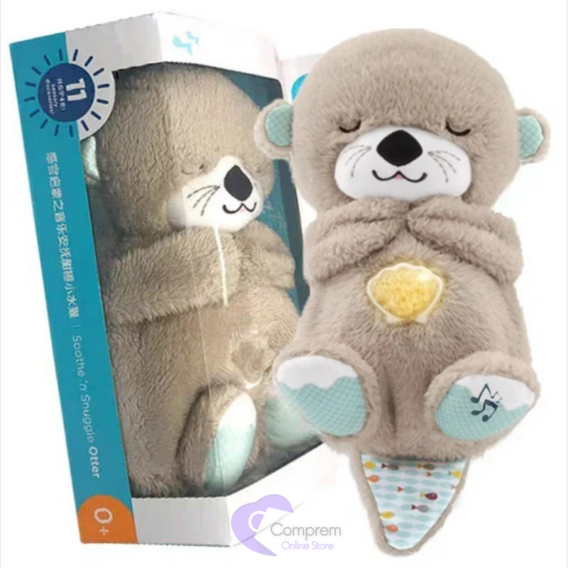 Nutria de Peluche que Respira