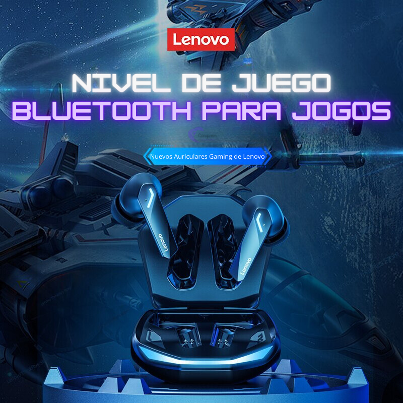 Audífonos Lenovo GM2 PRO Bluetooth
