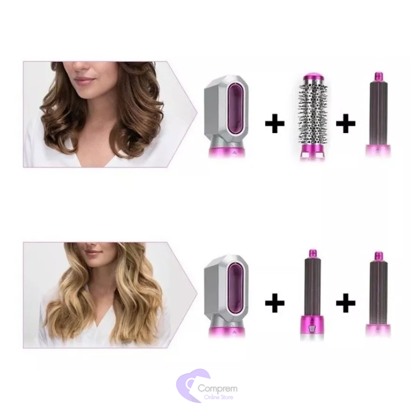 Secador de Pelo Eléctrico - 5 en 1